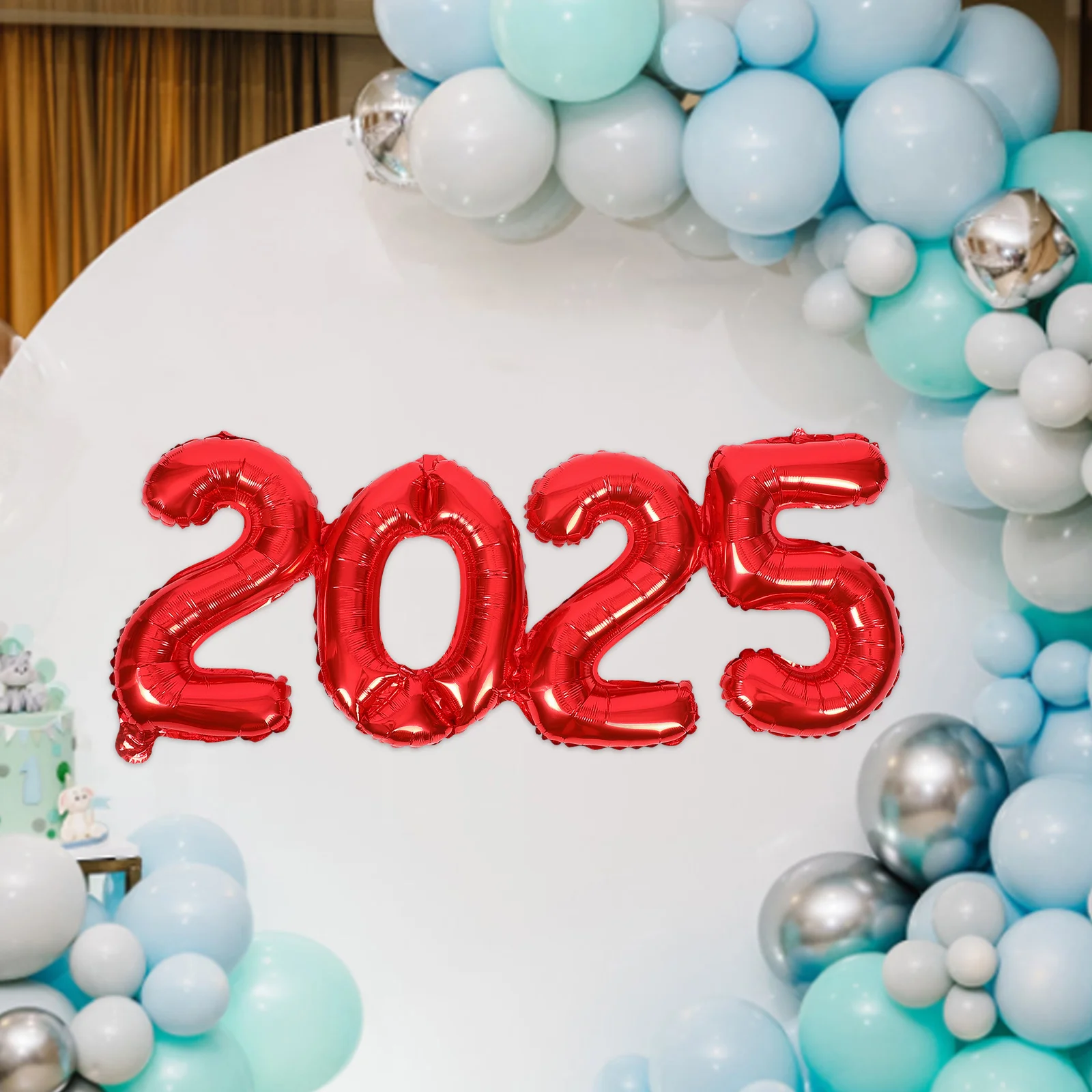 

2025 New Year Party Balloons Set Graduation Celebration Balloon Decorations Festival Event Supplies Aluminum Film For Wall Door