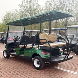 China Factory Sightseeing Tour Bus Mini Electric Golf Cart 6 Seats 60V Suitable For Park Leisure Transportation