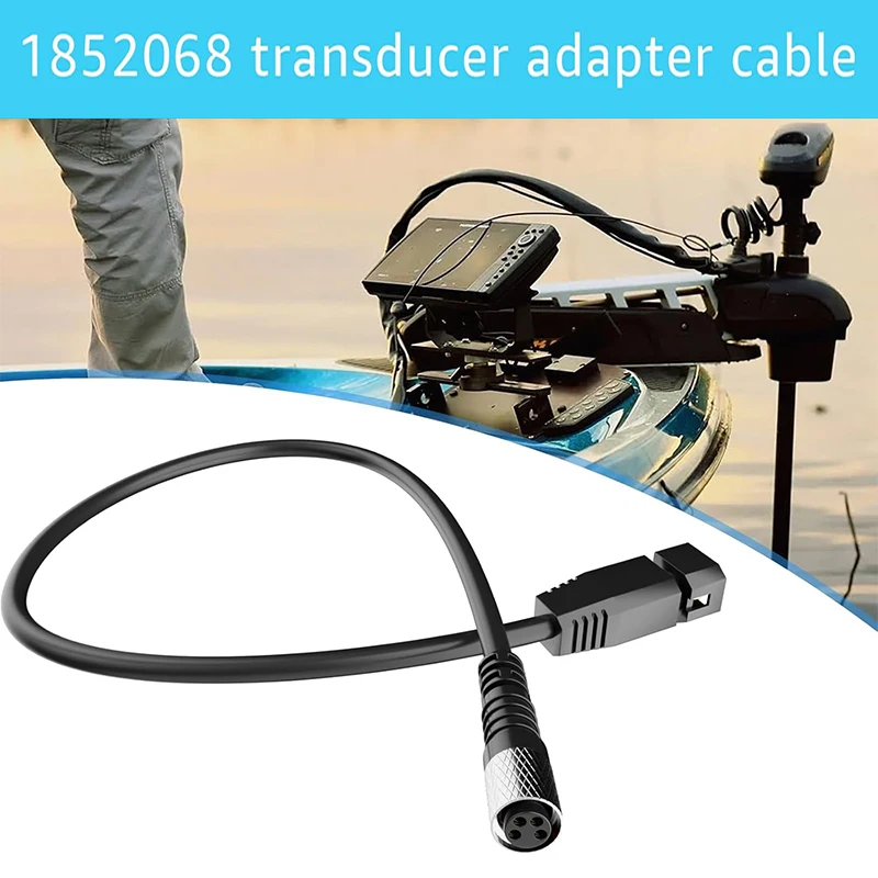 

1852068 MKR-US2-8 7-Pin Transducer Adapter Cable Compatible with Humminbird & Minn Kota US2 Fish Finders ﻿