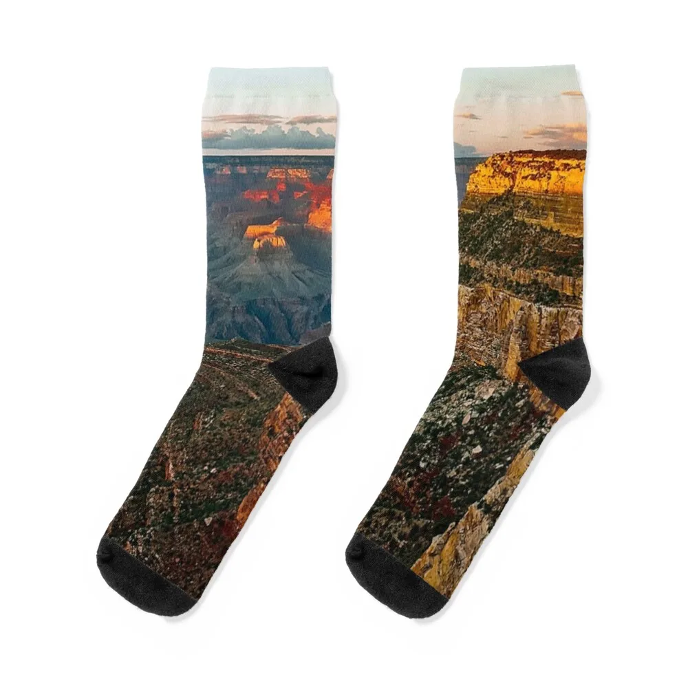 Twilight at the Grand Canyon, Arizona USA Socks designer brand heated japanese fashion Lots Luxury Woman Socks Men's