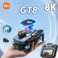 Xiaomi GT8 Drone 8K Dual Camera Brushless Motor 5G WIFI Avoiding Obstacle with Large Screen Real Time Battery Display Quadcopter