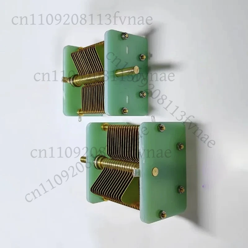High-Power Air Variable Capacitor Semi-Handmade Air-Adjusted Capacitor Capacity 10PF-330PF