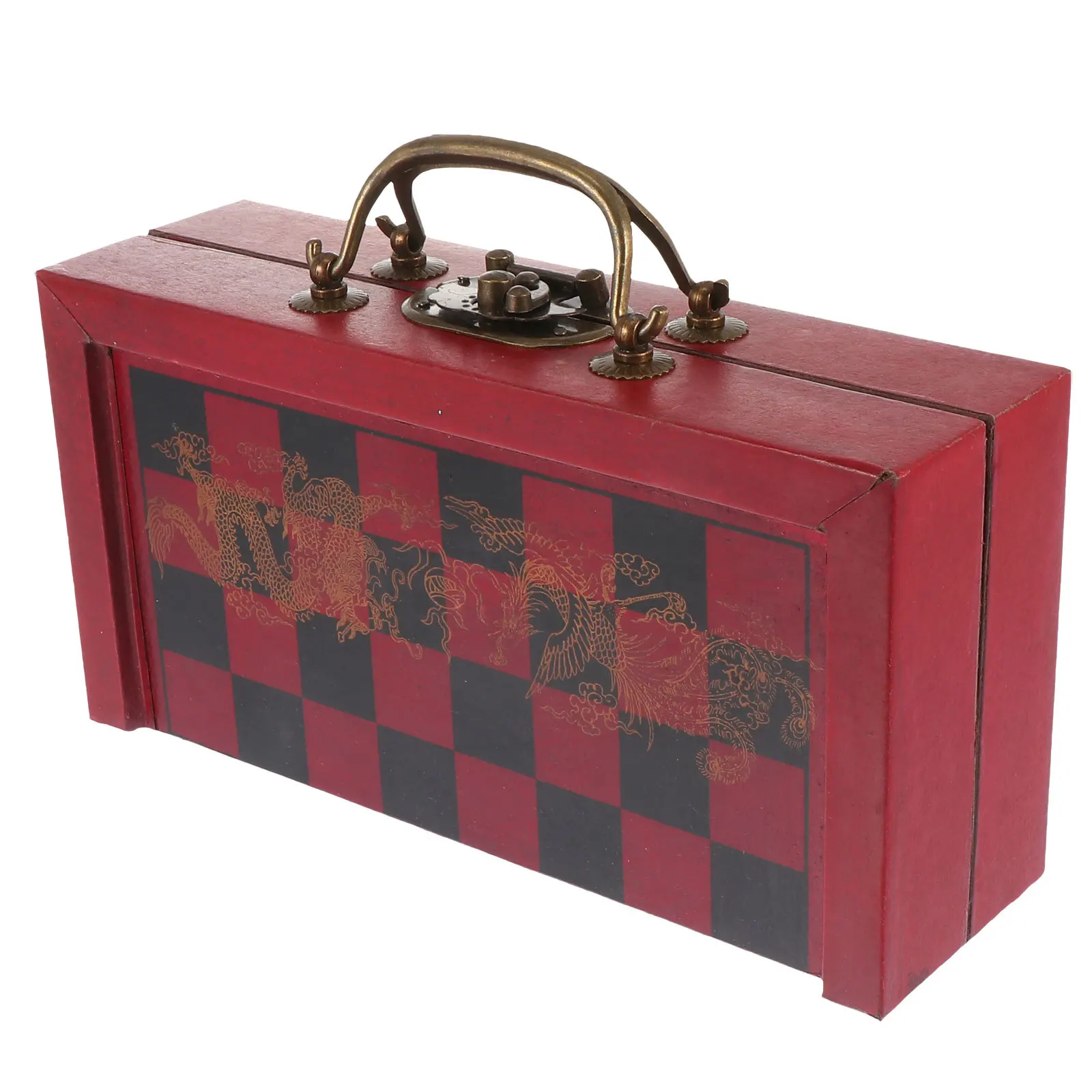 1 مجموعة الشطرنج الدولي للطي المحمولة صغيرة الحجم الشطرنج الإبداعية دائم العملي الفيلم الدعامة الفيلم الدعامة #2