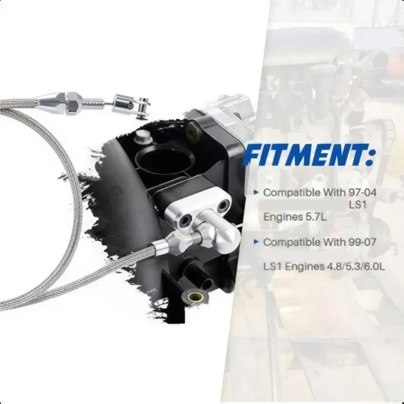 M76E 36-Zoll-Gaszugsatz mit Gewindeeinstellern für die Motorführung – Detail 5