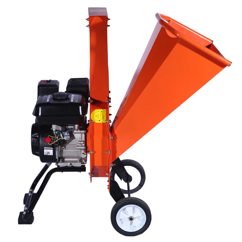 

2025Gasoline 6.5hp Garden Shredder Gasoline Wood Chipper Tree Branch Grinder