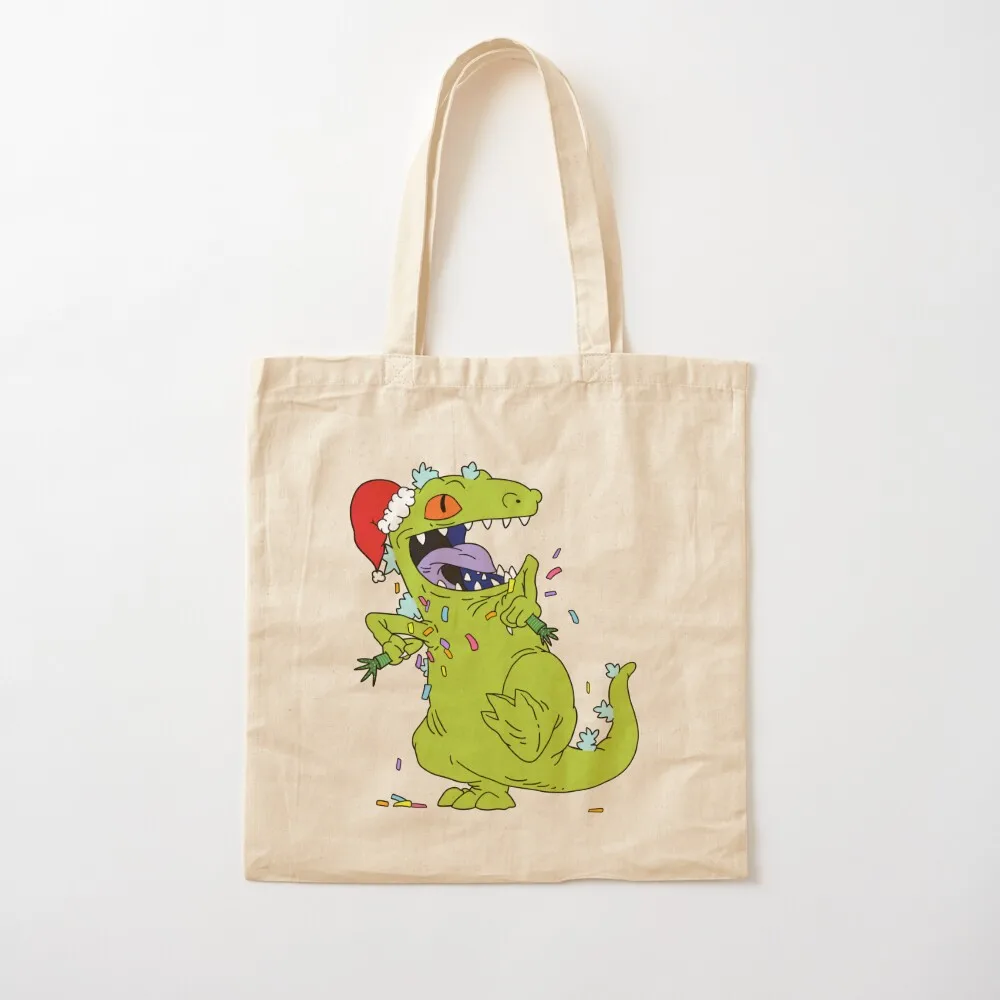 Rugrats Christmas Reptar Tote Bag