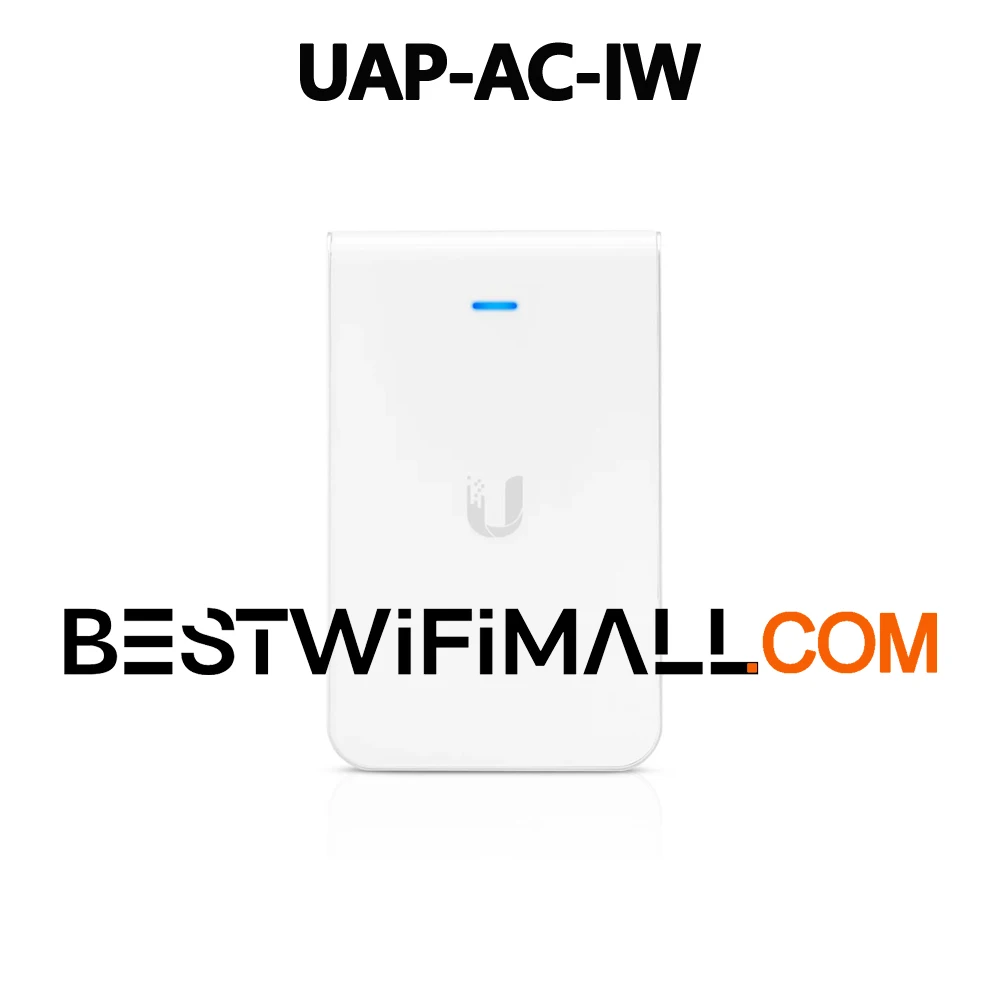 

UBIQUITI Networks UAP-AC-IW Unifi Panel AP 802.11AC WiFi 5 AP Gigabit Dual-Radio PoE, In-Wall WiFi Wireless Access Point