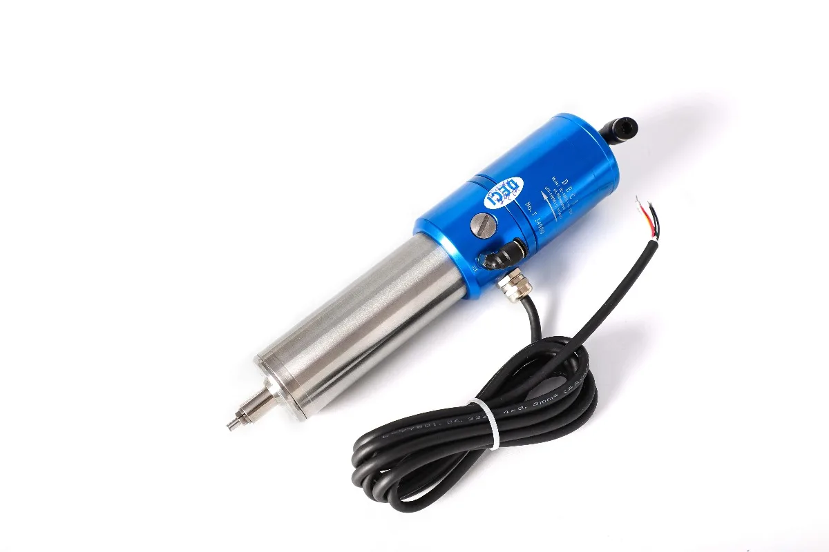 ديسي 350 واط 60000 دورة في الدقيقة 60 فولت محركات المغزل لآلة طحن الأسنان 1.35 كجم 40 مللي متر 1333 هرتز 0.056NM 3.5A