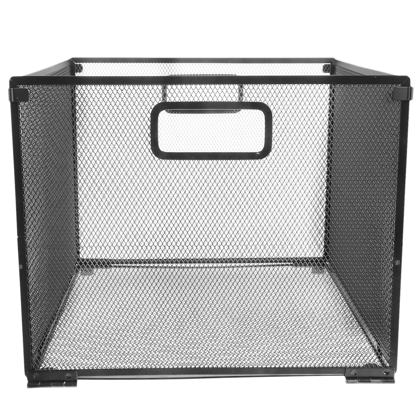 Bestandsbox Organizer Ijzeren gaas Desktopopslag voor tijdschriften Documenten Mappen Kantoorbenodigdheden Houder Rack Container