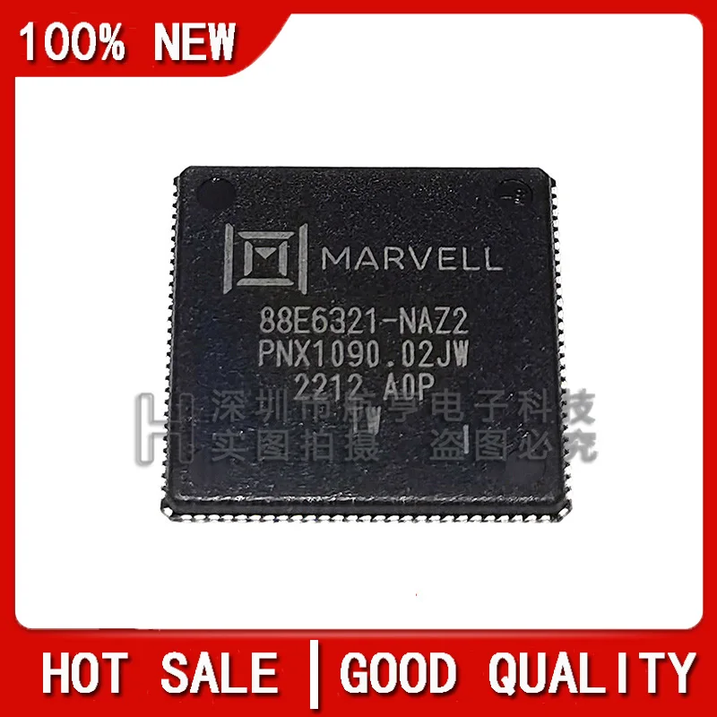 

1PCS/LOT New Original 88E6321-A0-NAZ2I000 88E6321 88E6321-A0 88E6321-AO 88E6321-NAZ2 QFN108 Chipset