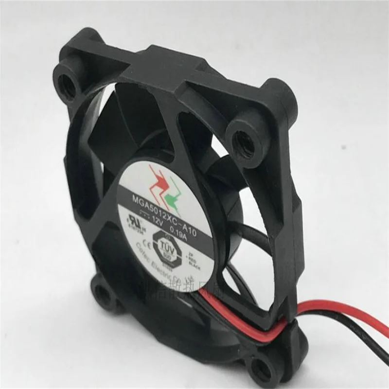 JFG ForOriginal MGA5012XC-A10 DC12V 0.19A 50*10MM 5CM Two-wire Cooling Fan