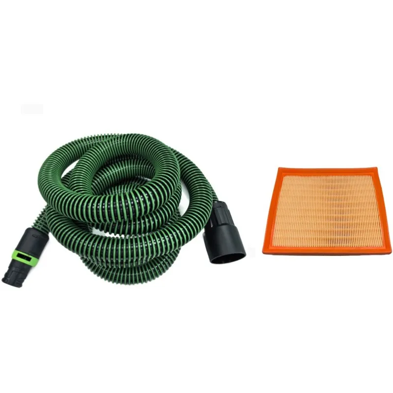 AAAF Dust Extractor Hose 5M With Filter For Festool CT15/26/36/48 For Sander, Track Saw& Other Power Tools