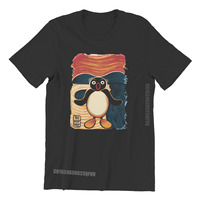 Noot Scream Hip Hop Tshirts Pingu Noot Pinga Penguin TV Printing Clothing Casual Men T Shirts Men Tee Special Gift Clothes