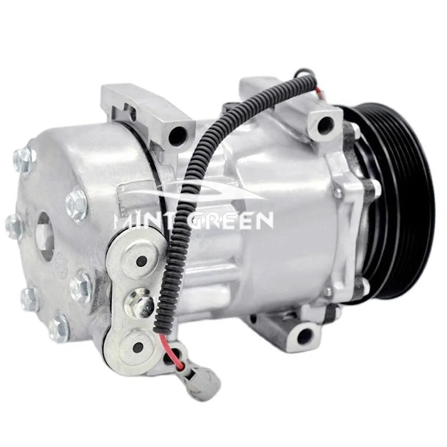 Sanden 4691 4770 4826 AC Compressor For Jeep Cherokee Wrangler/Dodge Dakota 1996-2002 55036340 55037205AH 55037205AI RL056108AE