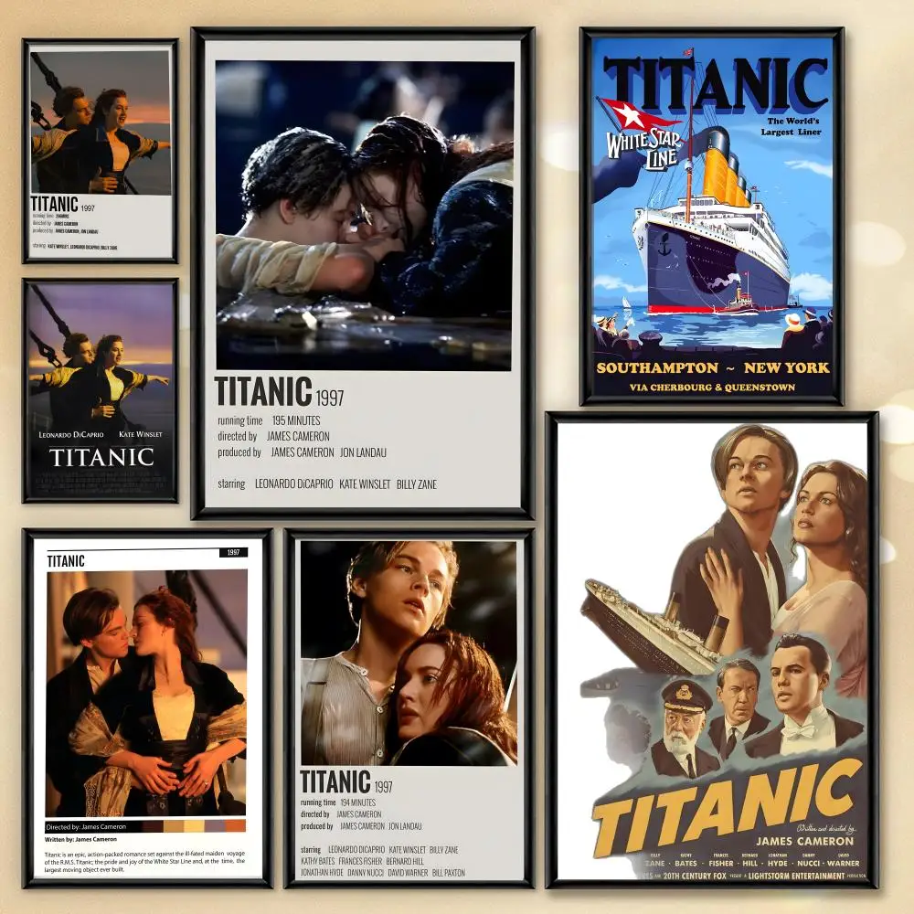 Classic love movies T-Titanic Trending Home Setup 1PC Indoor Makeover Project Smooth Visual Transition Modern Room Look Poster