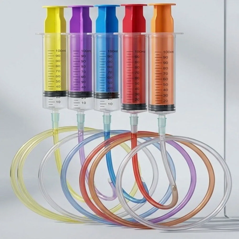 150ml Reusable Large Syringe | 1 Meter Tube Included | Ideal for Lab Use, Plant Watering, Perfume Dispensing & Pet Feeding