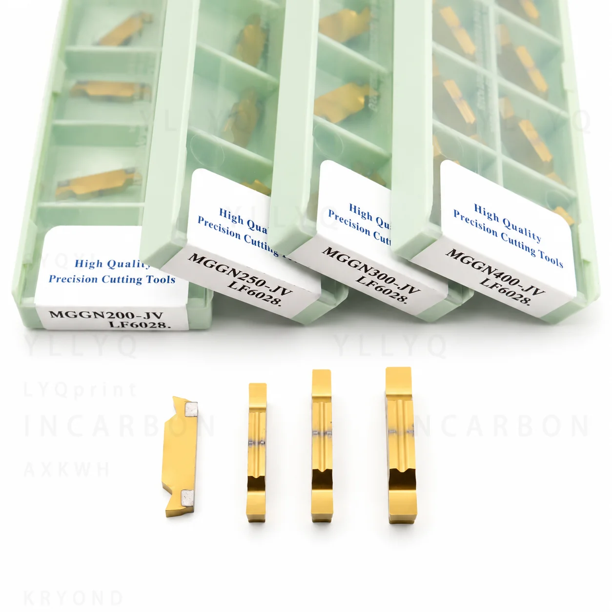 

10PCS MGGN150 MGGN200 MGGN250 MGGN300 MGGN400-JV LF6028 Carbide Grooving Inserts CNC Lathe Turning Tool for Steel
