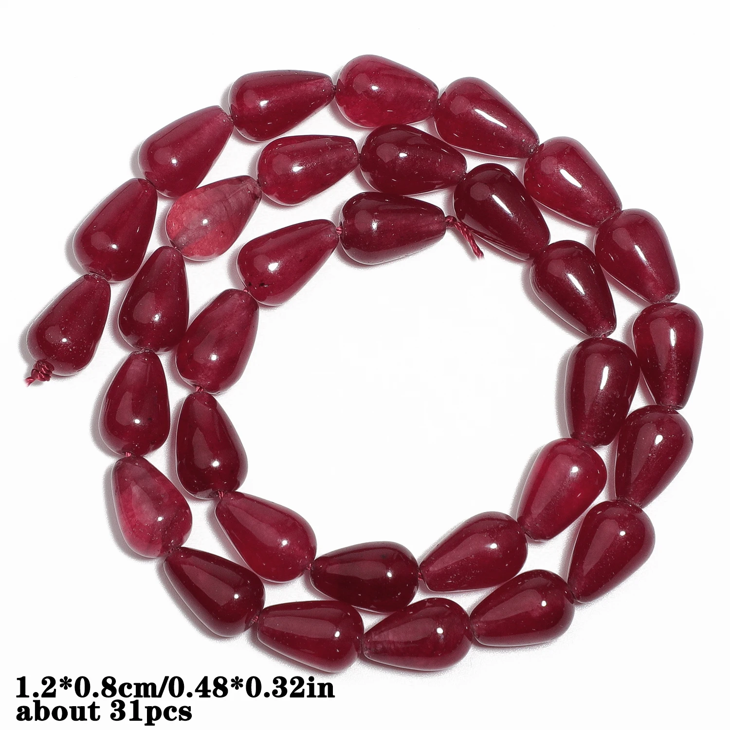 Natural Chalcedony Beads for DIY Jewellery Making
