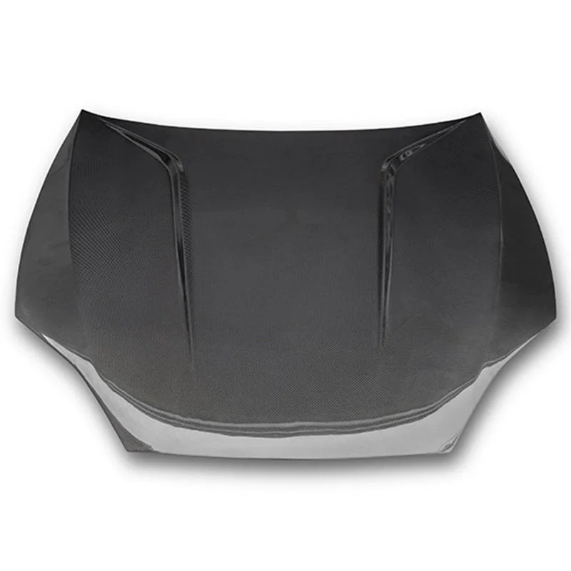 

Vacuum Carbon Fiber Front Hood Bonnet Engine Cover CMST Style for Tesla Model S