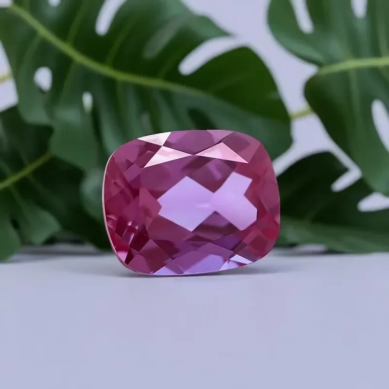 

NEW Lab Grown Alexandrite Rectangle Cushion Cut With AGL Certificate Loose Gemstone For Jewelry Making