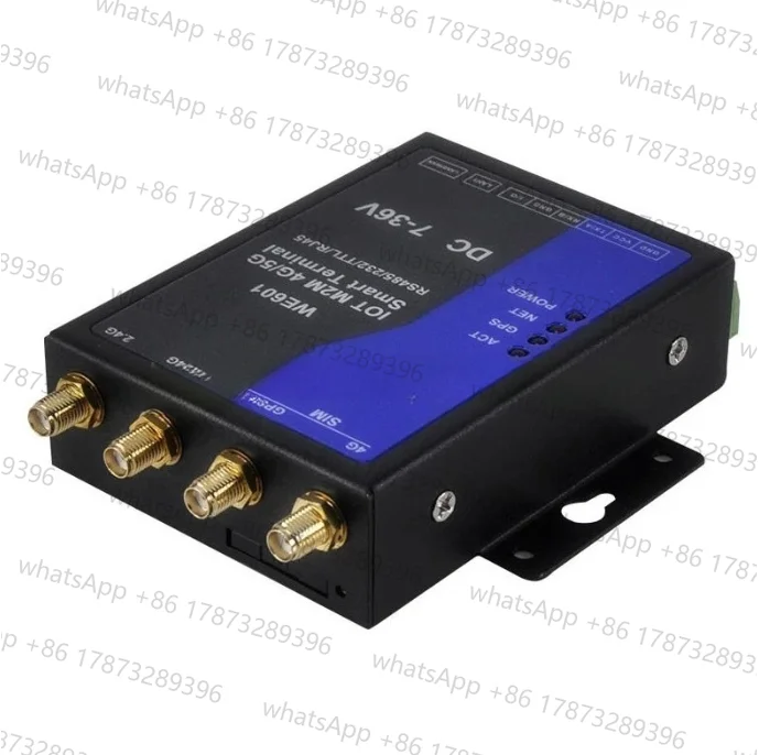 Industrial Iot M2m 4G Smart Terminal DTU RS232 RS485 TTL RJ45 GPS WiFi Wireless Router TCP UDP MQTT