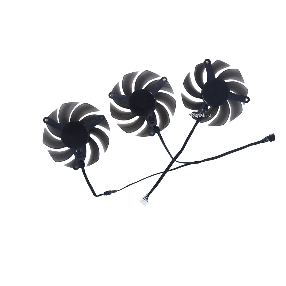 Ventilador de placa gráfica, TH8015S2H-PC001, FD8015U12D, para Emtek RTX 3070 Ti Black Edition D6X 8G