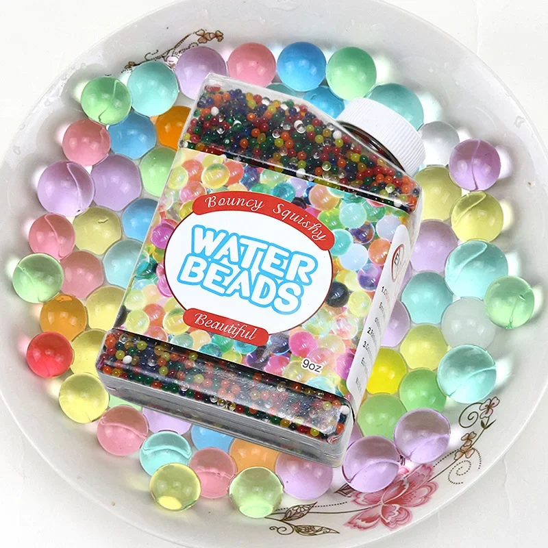 Arma de brinquedo com balas de água bola de gel de água 7-8mm acessórios de balas verão ao ar livre tiro jogando brinquedos de jogo de esportes aquáticos