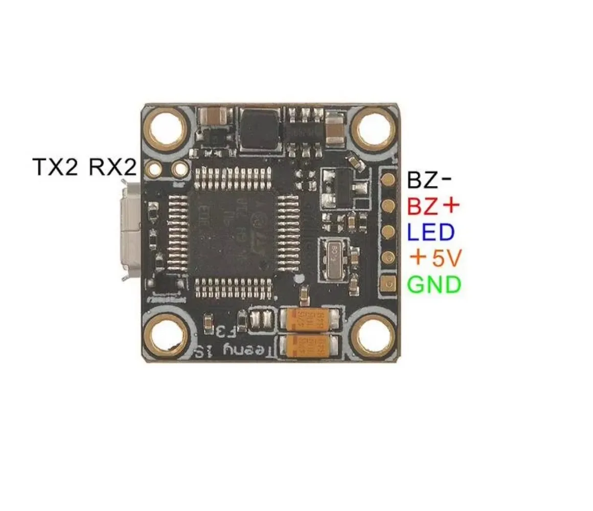 Teeny 1s F3 Controlador de vôo construído em Betaflight OSD 20*20mm STM32F303CCT6 betaflight OMNIBUS mini quadricóptero FPV sem escova