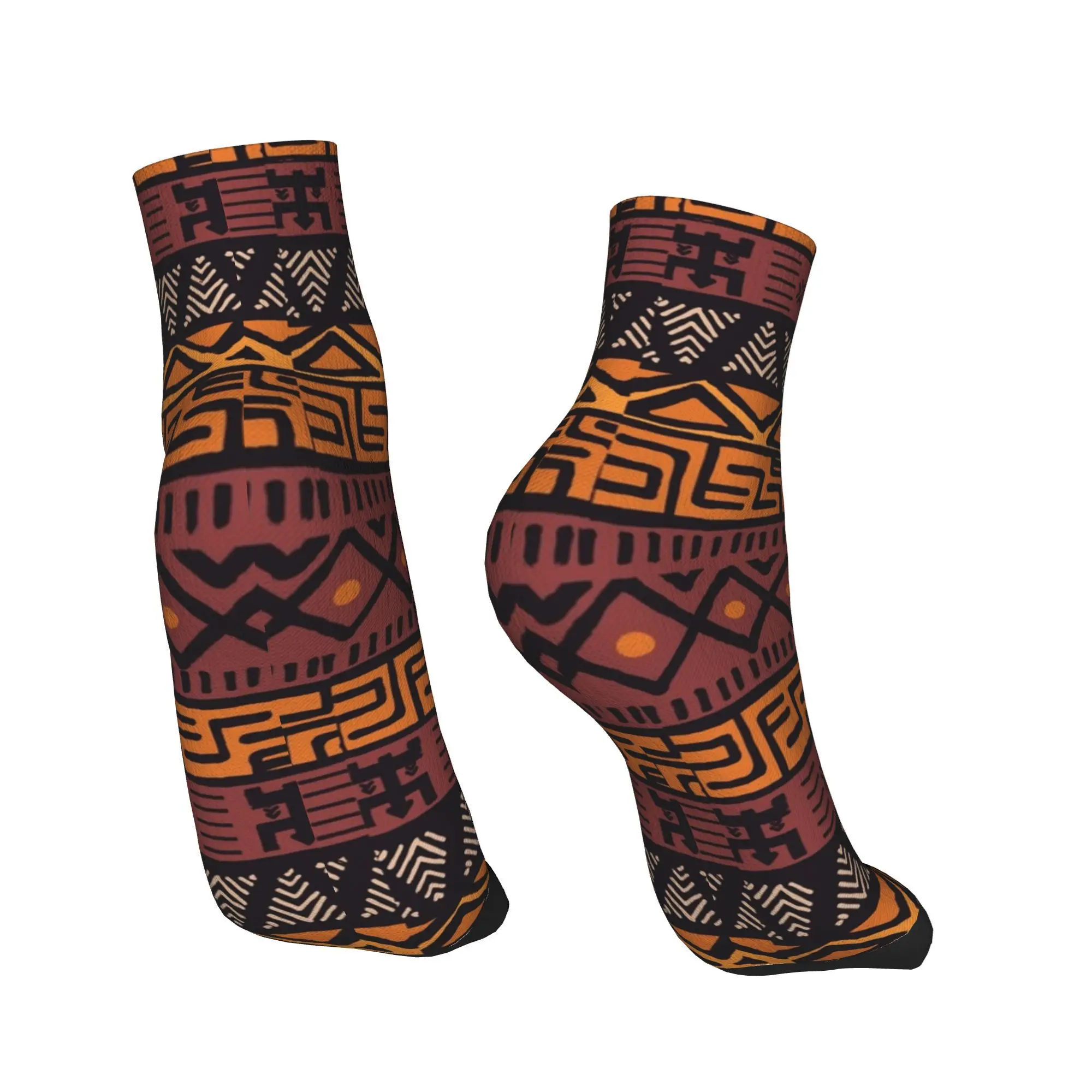 Calcetines con patrón Tribal africano para todas las estaciones, calcetines Harajuku súper suaves, medias divertidas para hombres y mujeres, regalos
