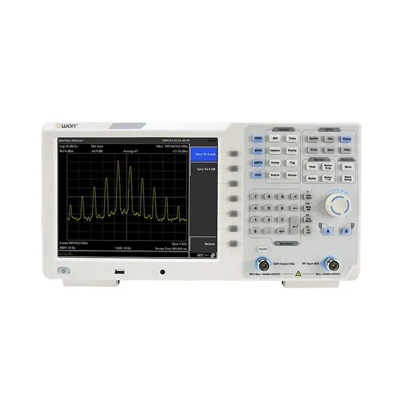 

OWON XSA1015P-TG 9KHz-1.5GHz Portable Spectrum Analyzer Tracking Generator Analyzer with 10.4-inch LCD Touch Screen