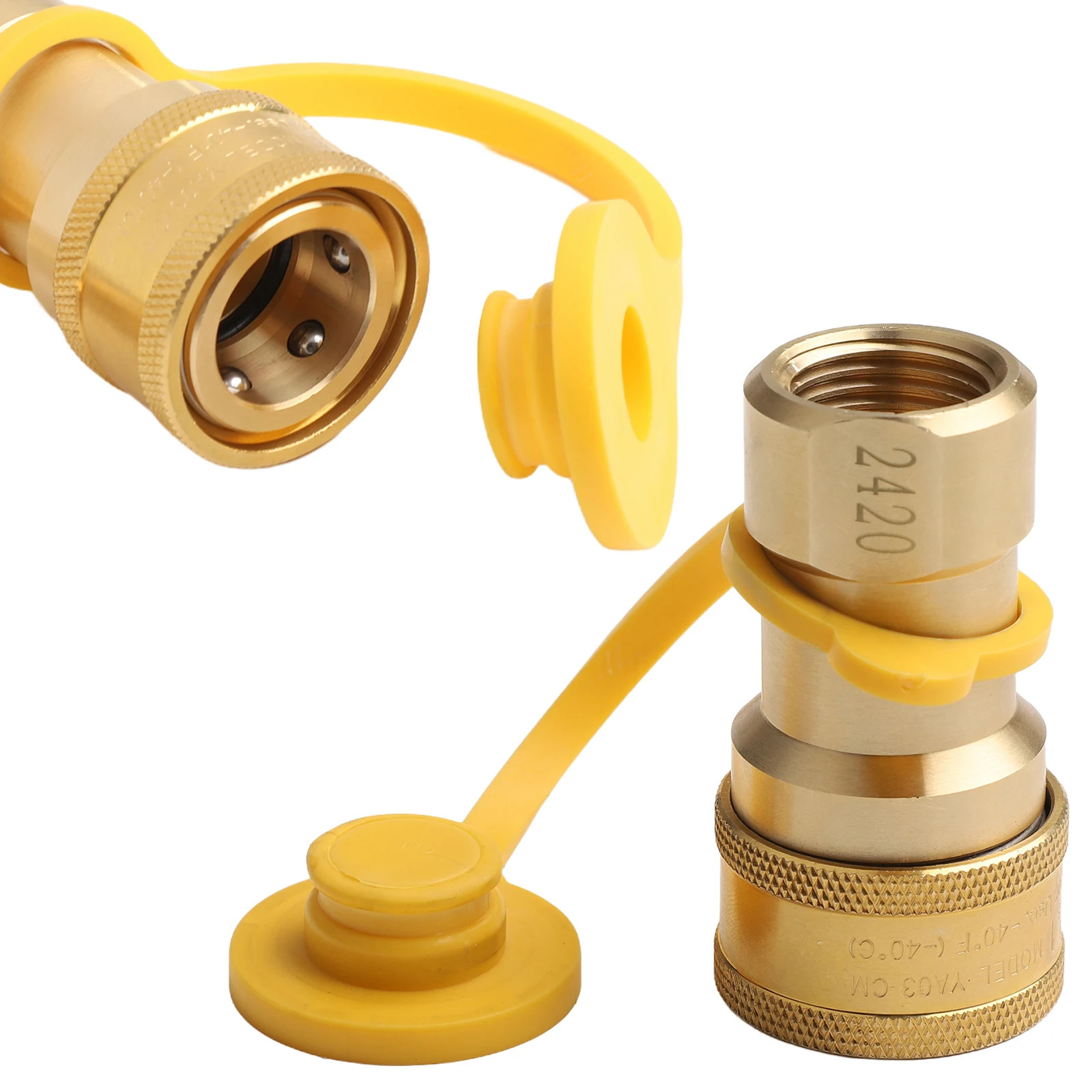 This Brass Connector is Essential for Secure Connections in Low Pressure Natural Gas or Propane Systems 12 Inches Long