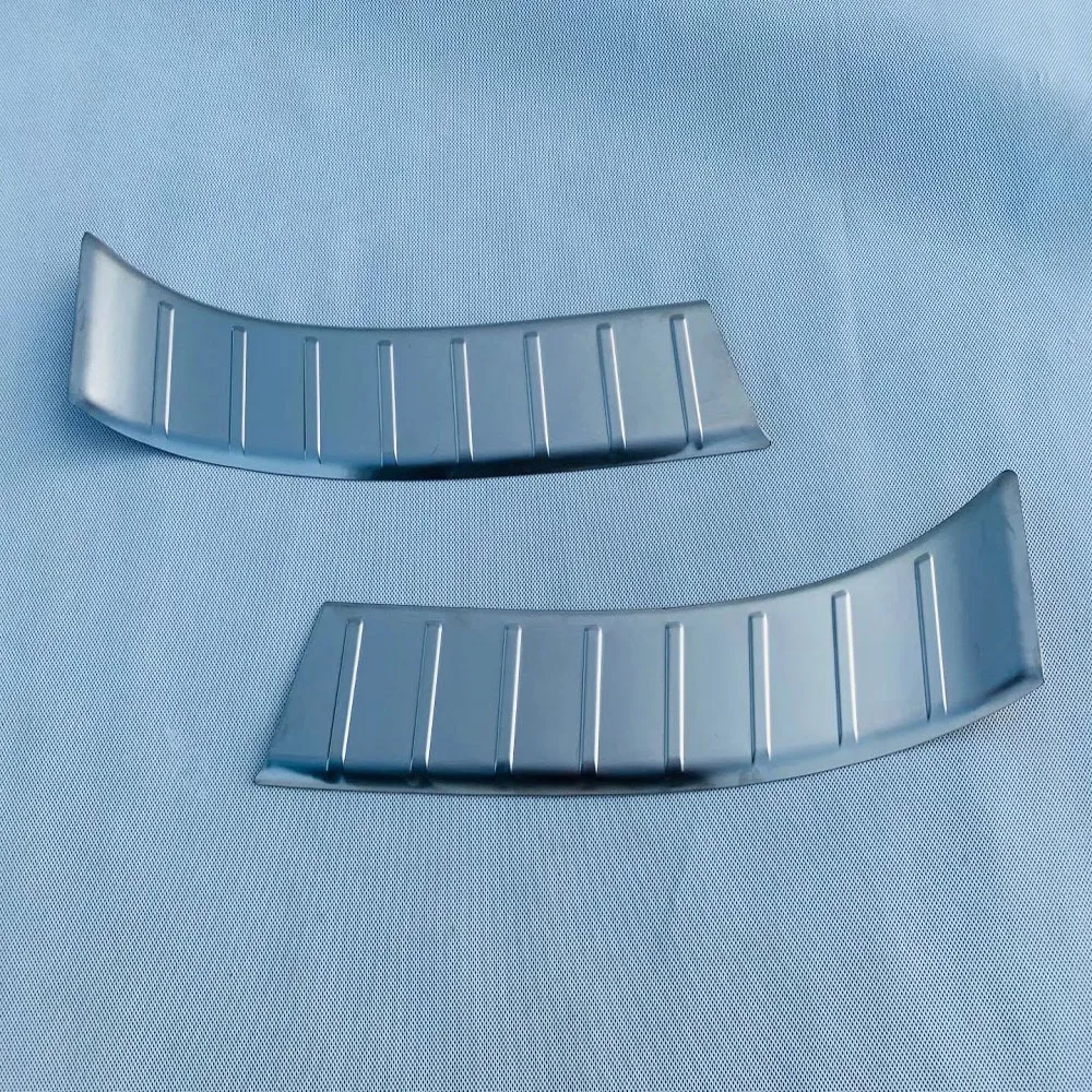 For Nissan Qashqai j12 2023 2022 2021Trunk Rear Bumper Protective Padel Cover Sticker Stainless Steel Car Styling 3d Accessories