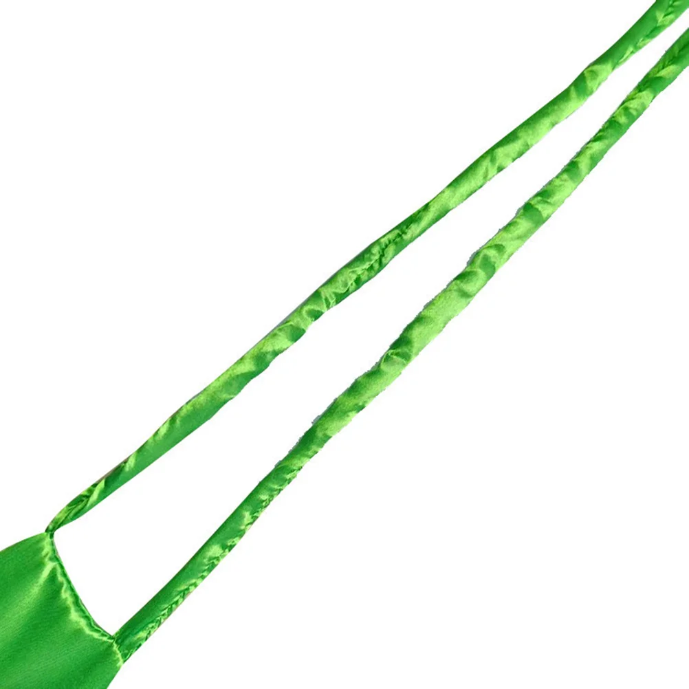 

2 PCS Sequin Tie Adjustable Bowtie Cool Ties Green Unique Special Event Accessory