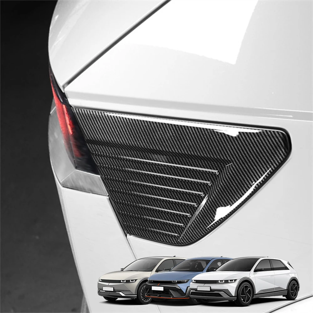 

For Hyundai IONIQ 5 2022-2025 Car Battery Charging Port Panel Trim Cover Tailgate Side Exterior Protective Sticker