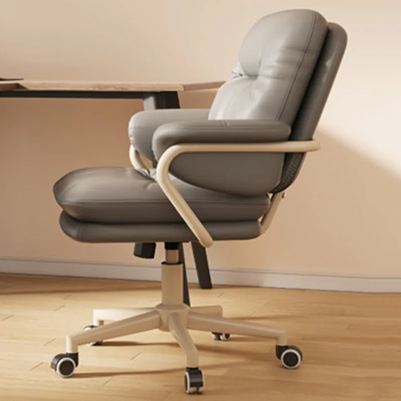 Silla de oficina giratoria para estudio, silla de oficina profesional universal para sala de espera, silla de juego vintage, muebles que ahorran espacio