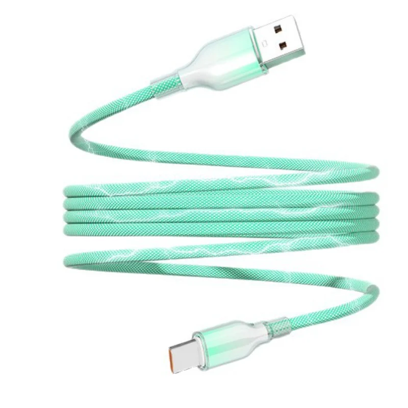 كابلات شحن نانو الامتصاص المغناطيسي ANSEIP مناسبة لهواتف iPhone 15 16 17 وكابلات بيانات Samsung Type-C وكابلات الشحن السريع