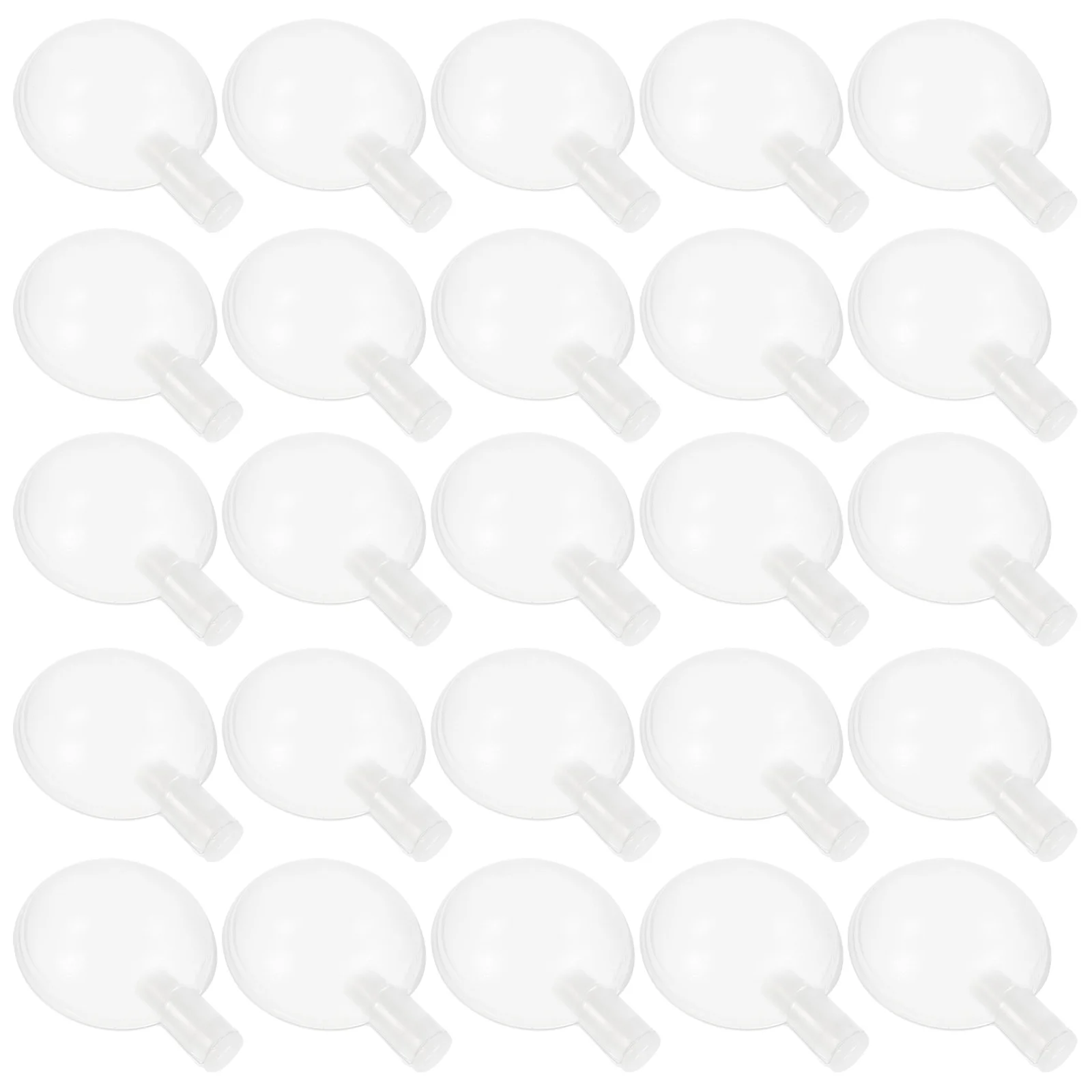 

100 Pcs Toy Barking Household Fixing Squeaker Insert Plastic Replaceable White