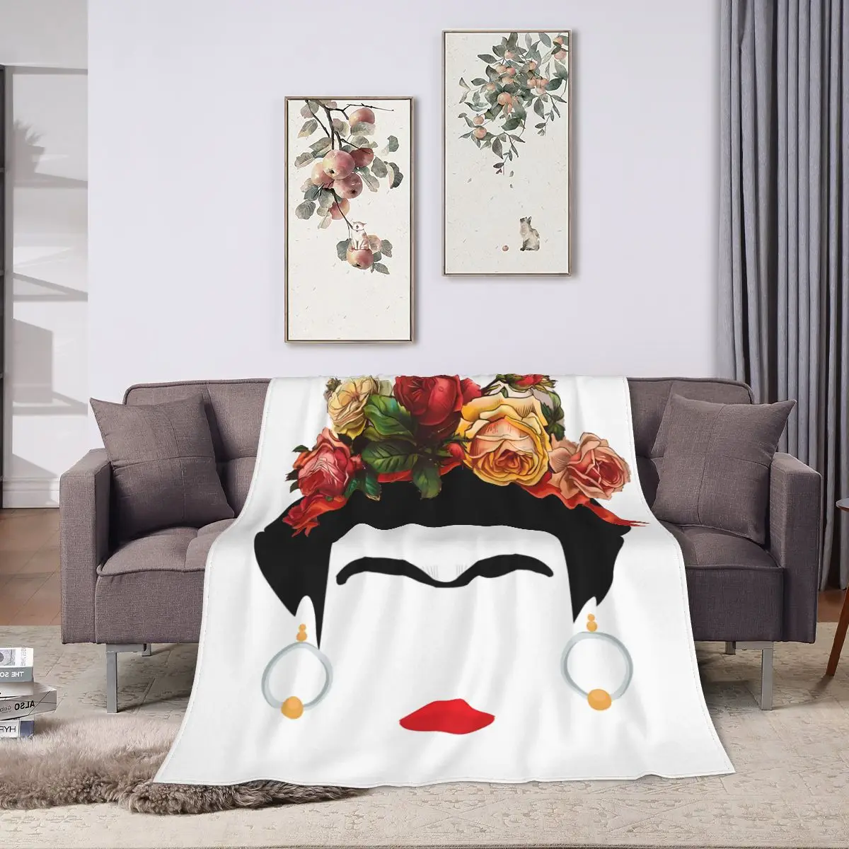 Frida K An Ultra-Soft Micro Fleece Blanket