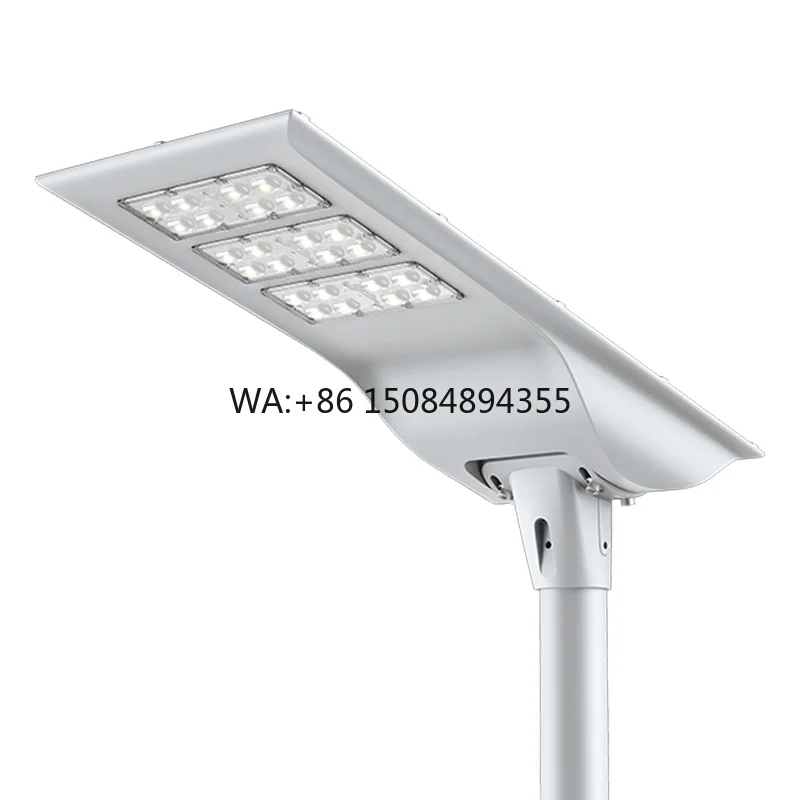 Low Price IP65 Safe Waterproof 60W LED Solar Powered Highway Street Light Battery DC Aluminum Construction RoHS CCC Certified