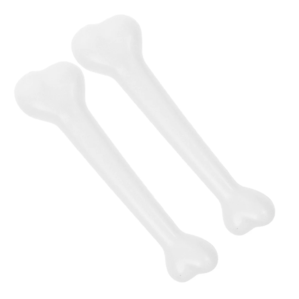 

2 Pcs Simulated Props Halloween Bone Decor Artificial Bones Fake Decoration for Party