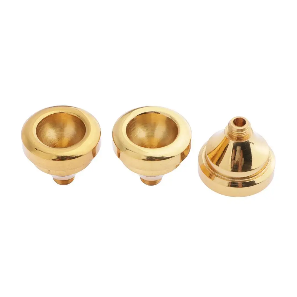 7c 5c 3c 1.5c Mouthpiece for Bb Trumpet Gold Plated Multi-Purpose Silver