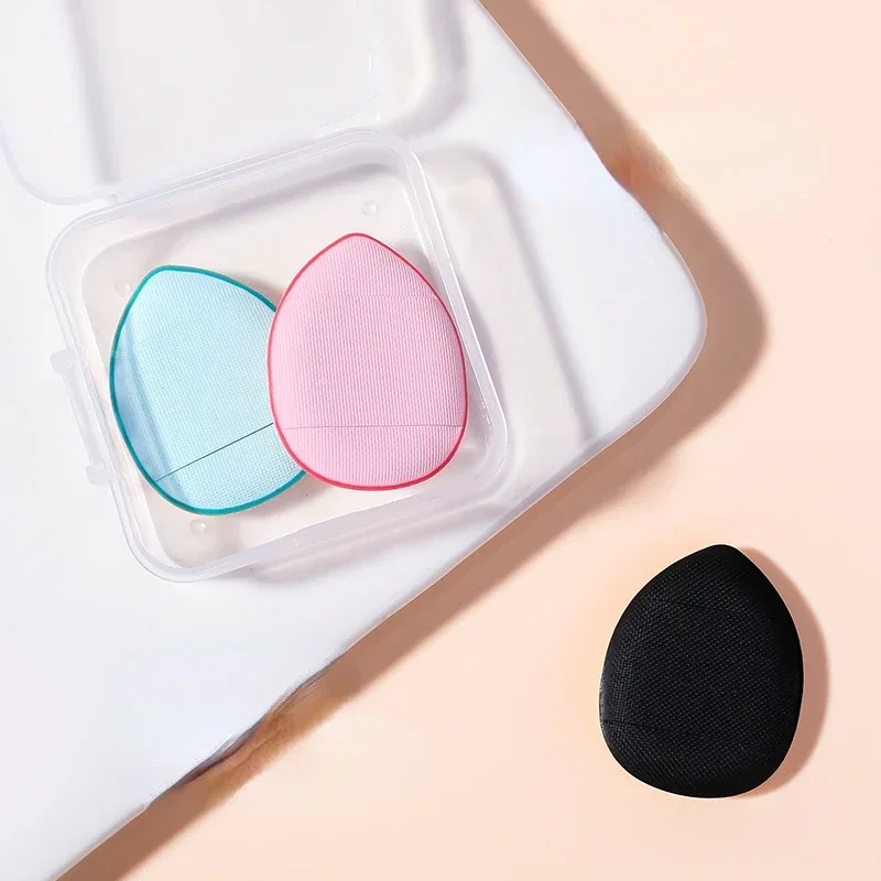 1/10/20 Pcs Mini Finger Puff Foundation Powder Face Detail Makeup Sponge Concealer Cream Blend Make Up Tool Cosmetic Accessories