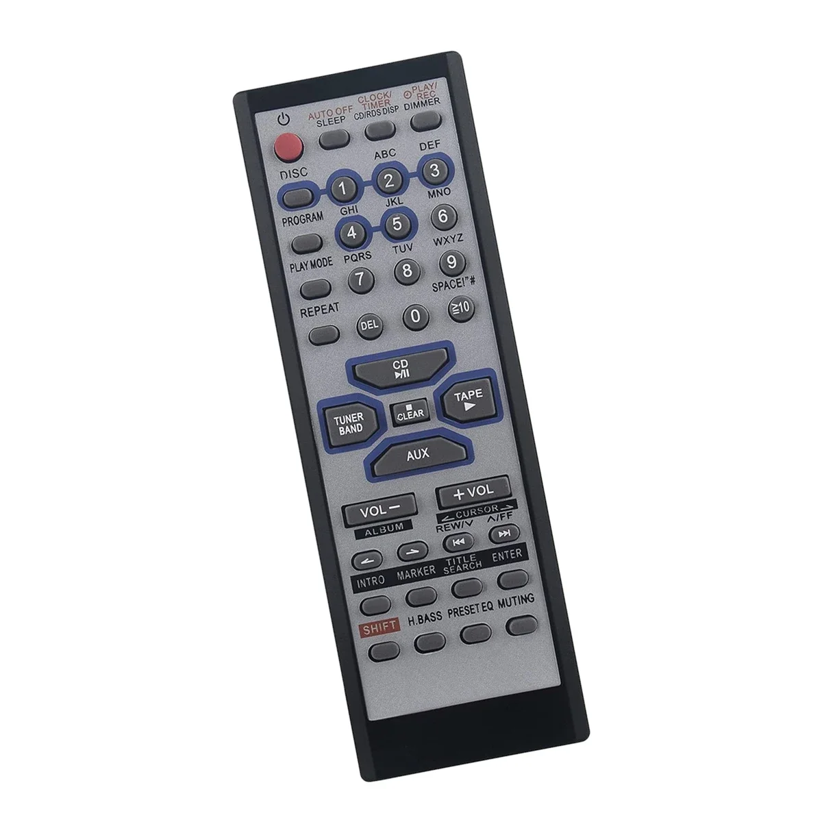 New Remote Control For Panasonic EUR648260 SA-AK27 SC-AK27 SC-AK87 SC-AK75 SC-PM07 CD Stereo Audio System