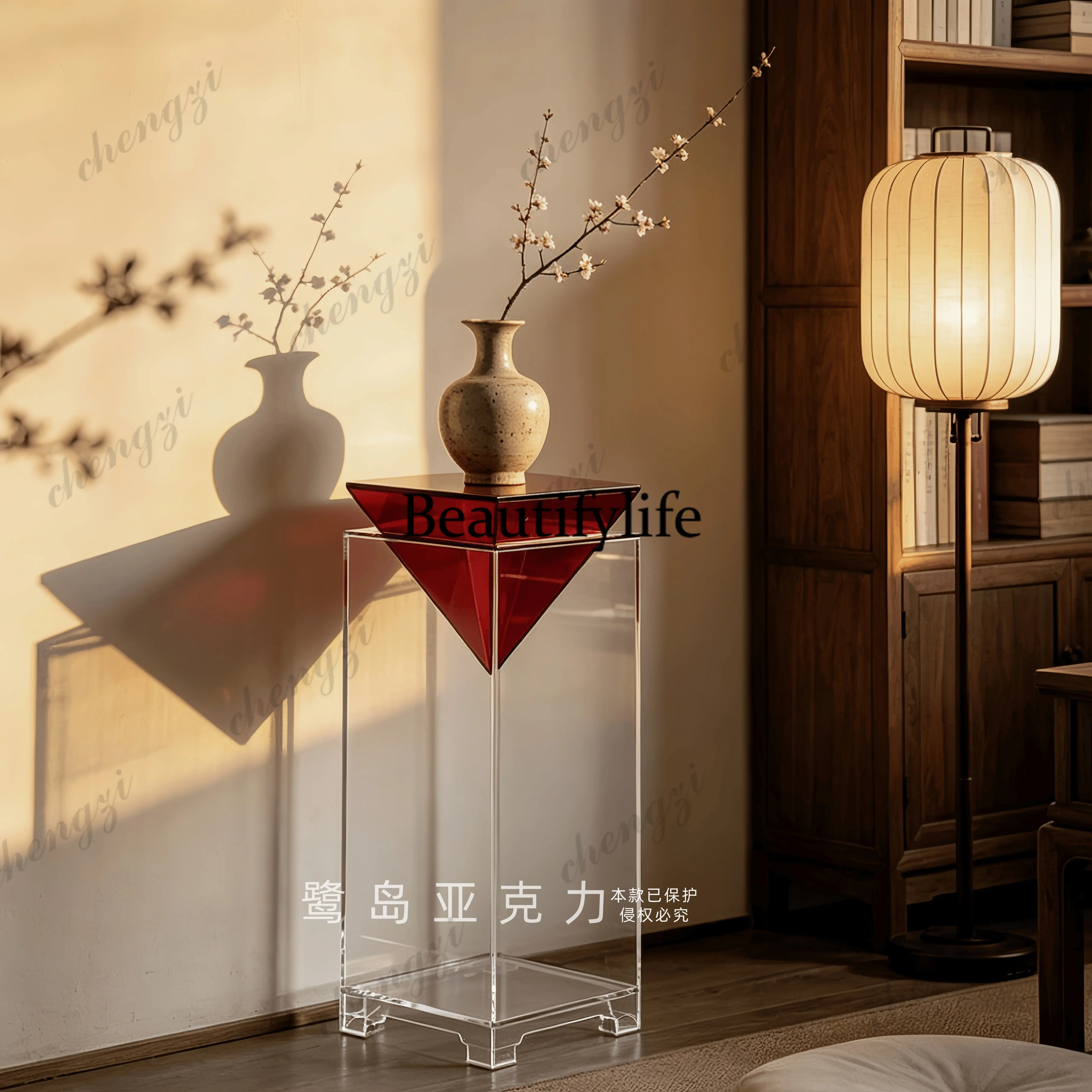 Flower pot placement rack, flower stand, living room, display rack, shelf for placing things, artistic sense, creative shelf