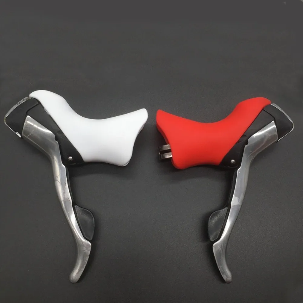 1Pair Bracket Covers Silicone Road Bike Shifter Brake Lever Hood for ST-5600/ST-6600/ST-5601/ST-5603 Shifters Protective Hoods