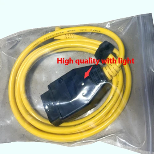 Imagen 2 del producto Cable Ethernet OBDII RJ45 para BMW serie F/G ESYS INPA ISTA ICOM codificación ECU programador Cable de diagnóstico herramienta de escáner ENET OBD2