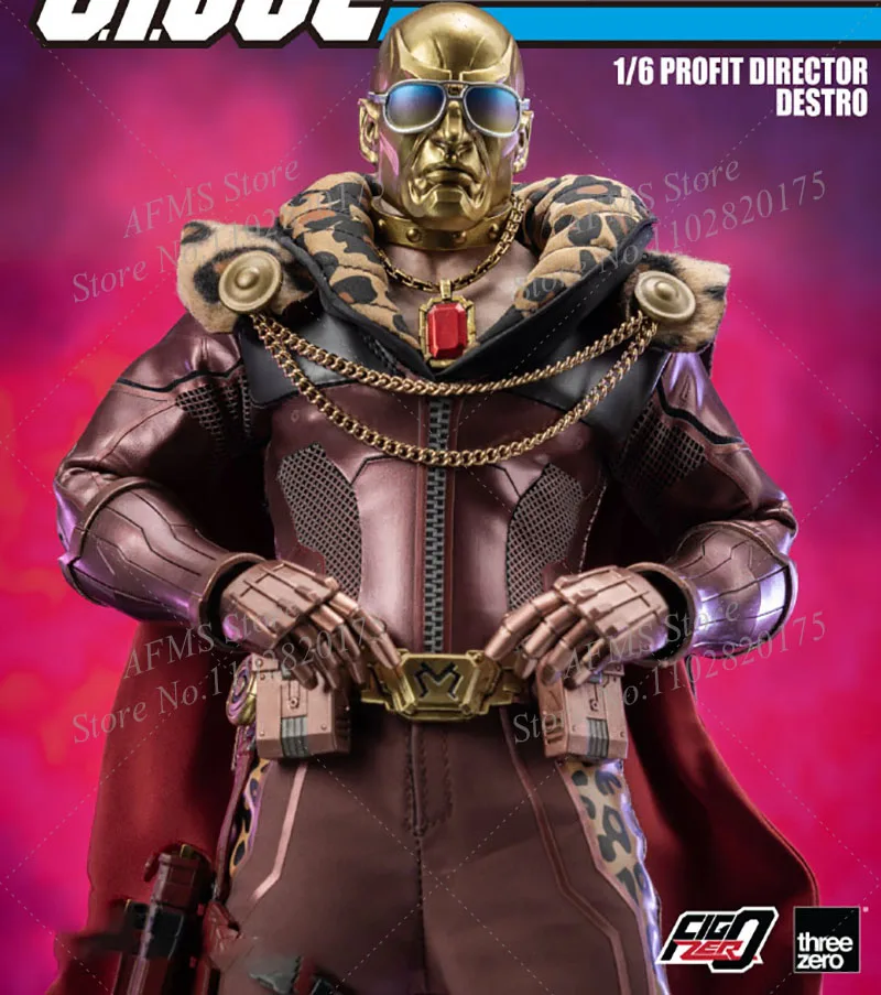 Threezero 3A 3Z0738 1/6 Scale Collectible Figure Profit Director Destro Full Set 12Inch Men Soldier Action Figure Model Toys