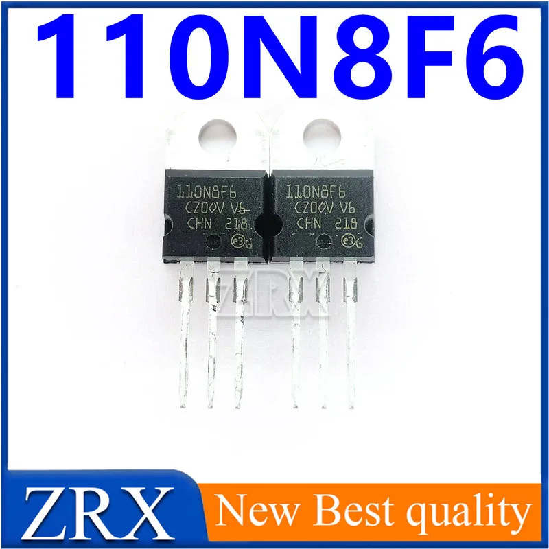 5 шт./партия, контроллер STP110N8F6 TO-220 110A 80V для электромобиля