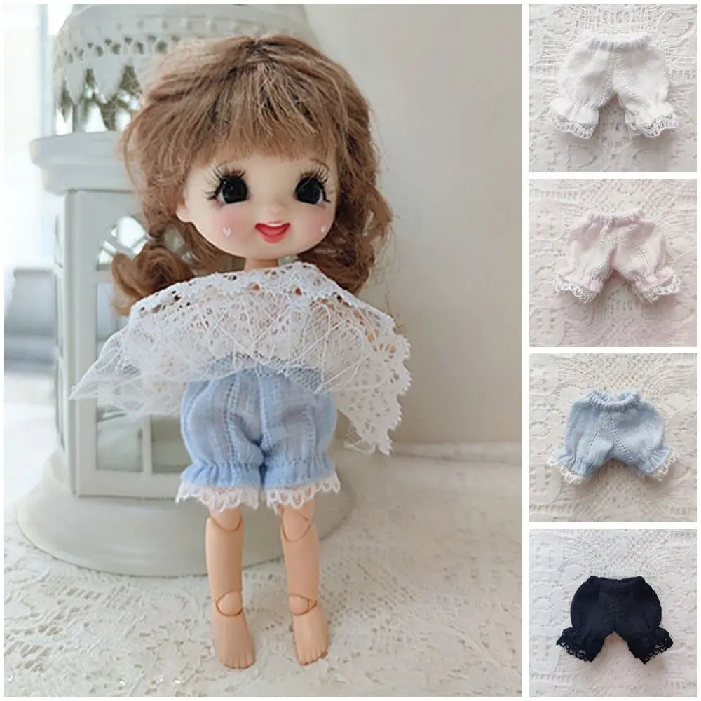 High Quality Kids Toys 1/11 1/12 Dolls Cotton Shorts Dolls Trousers Clothes Accessories Doll Lantern Pants