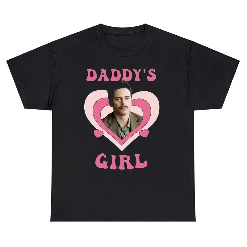 

Daddy's Girl Robert Pattinson Men Women Print Cotton T Shirt Twilight Saga Casual 90s Short Sleeve Tshirt Oversized T-shirts